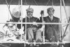 Arch Hoxsey takes President Theodore Roosevelt for plane ride