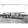 Frank Coffyn prior to take-off in Model B, Fort Sam Houston, Texas.