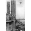 Walter Brookins in flight over Atlantic City, New Jersey.