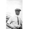 Frank Coffyn on the beach, Atlantic City, New Jersey.