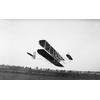 Wright transitional aircraft making a turn.