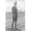 Frank Coffyn standing in a field.