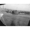 Governor's Island, seen from the Model B hydroaeroplane. Used as the front page photograph of the New York American newspaper.