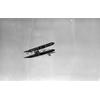 Model B in flight (digital positive made from a negative).