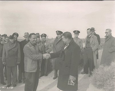 Milo Burcham and XP-80