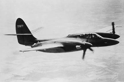 XP-67 fighter