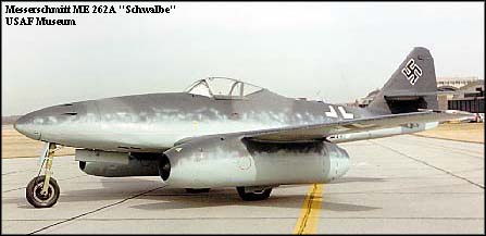 Messerschmitt Me 262A Schwalbe