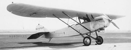 Standard J-1 monoplane