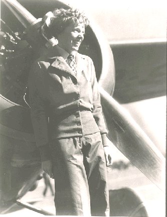 Amelia Earhart and Vega