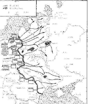 Map of Operation Barbarossa