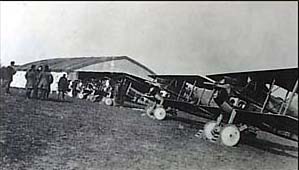 SPAD XIIIs at Lisle-en-Barrois with bombs