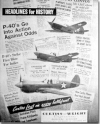 Montage of WWII-era newspapers