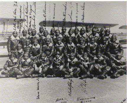 First class of Tuskegee airmen