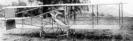 Glenn Curtiss won the first Gordon-Bennett airplane race at Reims in 1909 in his Reims Racer.
