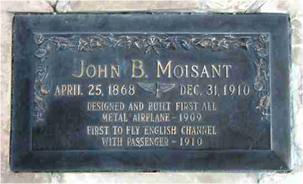 Plaque at cemetery