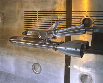 National Transonic Facility � Space Shuttle model