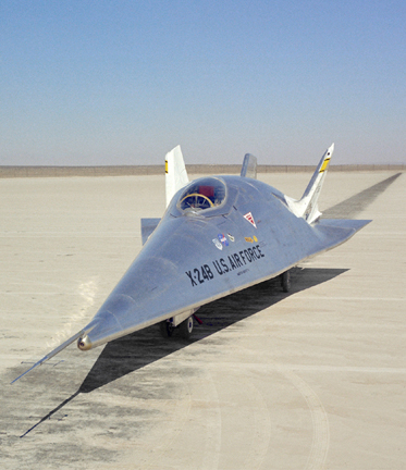 X-24B on lakebed