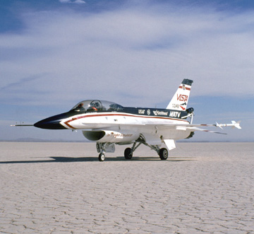 NF-16D variable stability in-flight simulator
