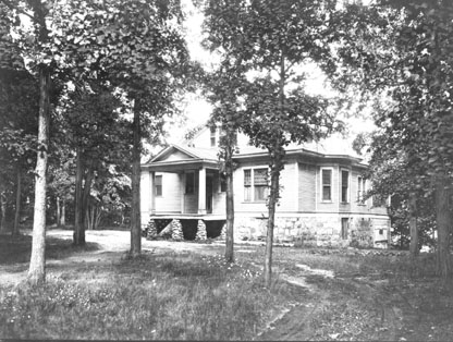 Boyhood home of Charles Lindbergh