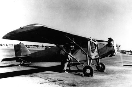 Corrigan and his plane