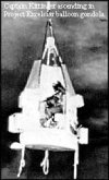 Kittinger ascending in Excelsior balloon gondola