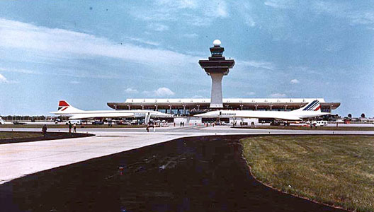 Concordes at Dulles Airport