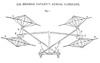 George Cayley's design for an aerial carriage.