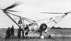 The Fa-61 is considered to be the first totally successful helicopter