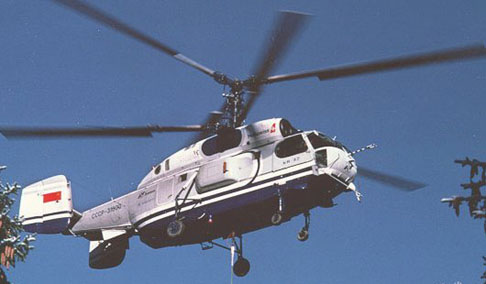 The Ka-32 Helix was an upgraded anti-submarine helicopter that first appeared in 1982