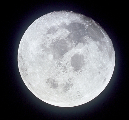 View of earth from Apollo 11