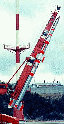 The L-4S, the first Japanese orbital launch vehicle
