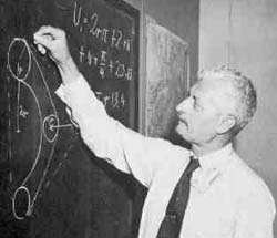 Oberth teaching a class