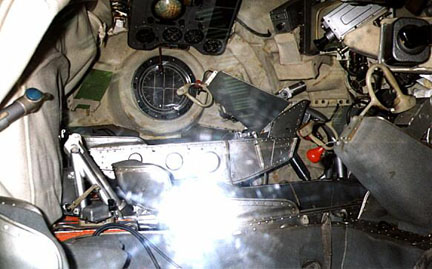 Interior of Voskhod 1