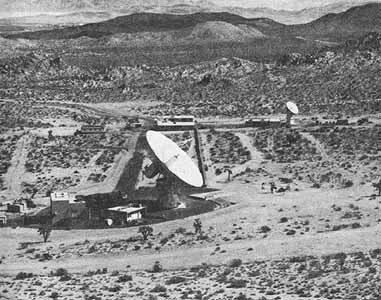Arecibo Observatory in Puerto Rico with its 300-meter dish antenna