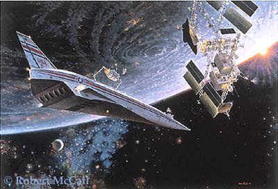 Exploring the Space Frontier� by Robert McCall