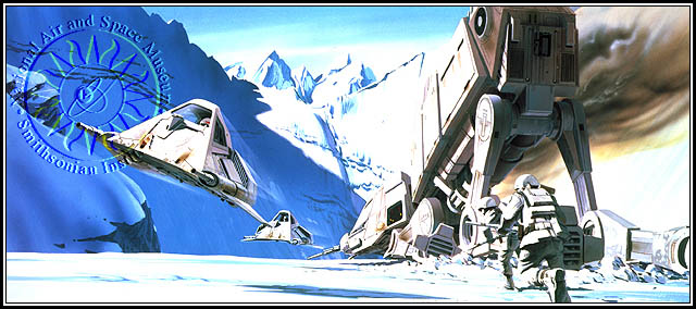 Artwork from The Empire Strikes Back
