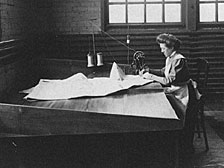 Wright Company seamstress
image credit: Wright State University